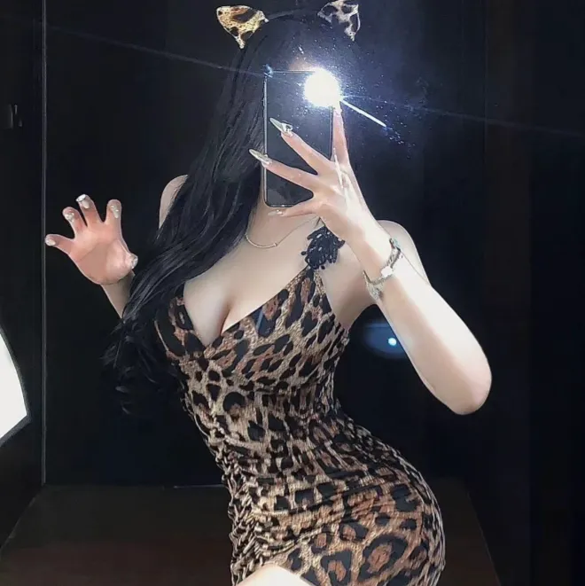 露出度が高く 激エロい 誘惑下着 夜の営み  露出度が高くヒョウ柄 ベビードール