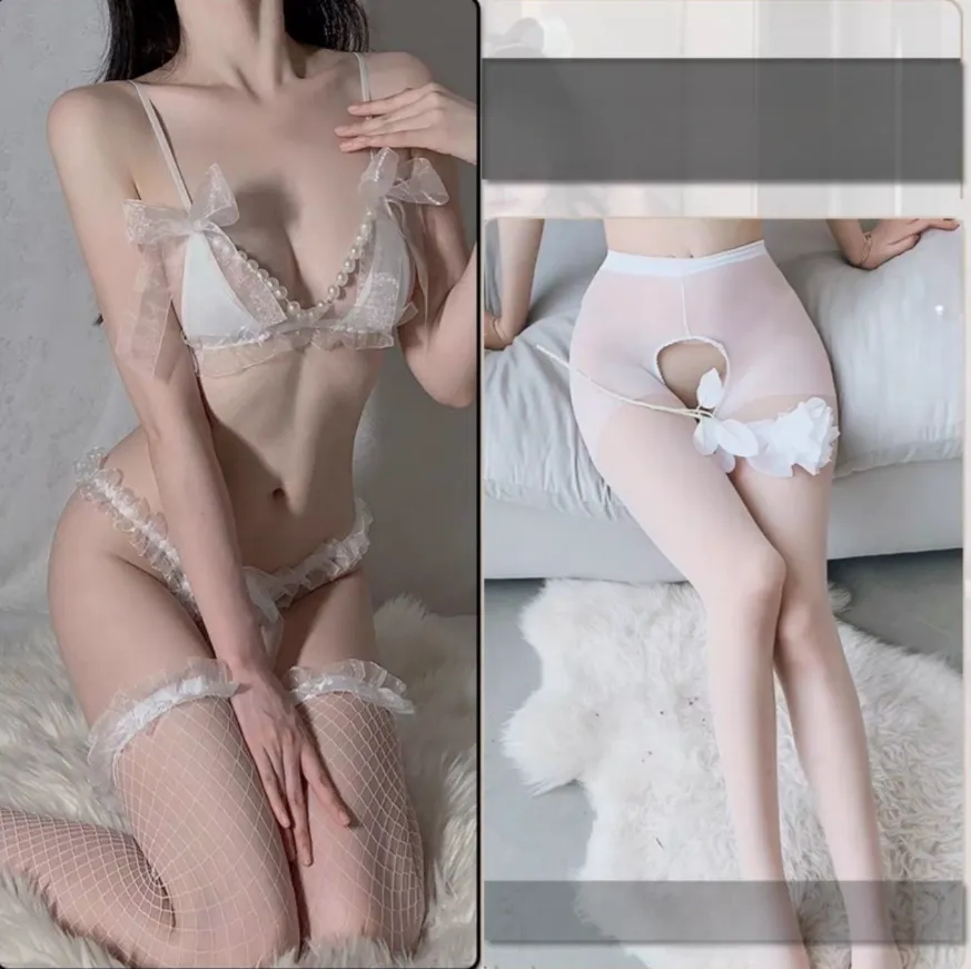 透かし彫り エロ セクシーボディスーツ  セクシー背中魅せ  透け感   ベビードール